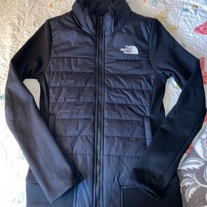 Black North Face jacket